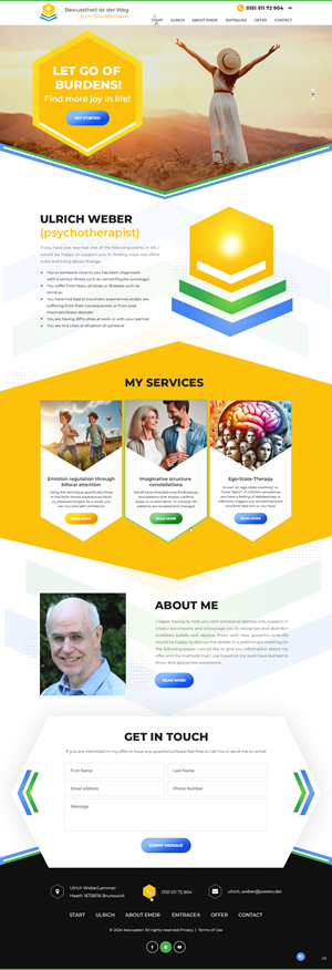 Web Design by pb for Heilpraktiker | Design: #33152087
