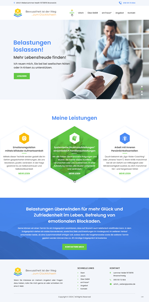 Web Design by pb for Heilpraktiker | Design: #33152088