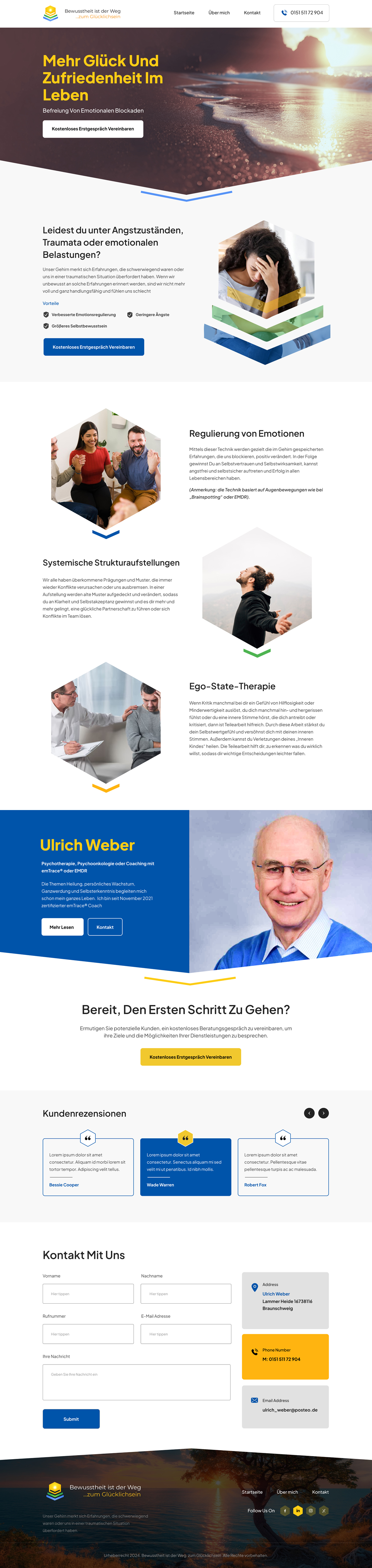 Web Design by Sbss for Heilpraktiker | Design #33149636