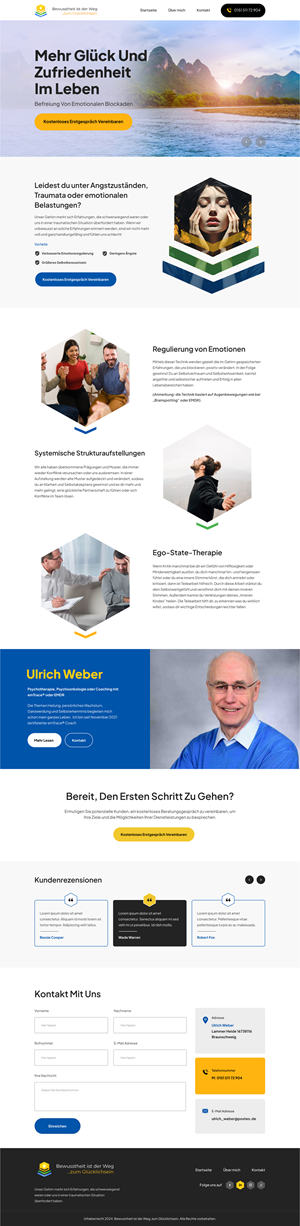 Web Design by Sbss for Heilpraktiker | Design: #33150513