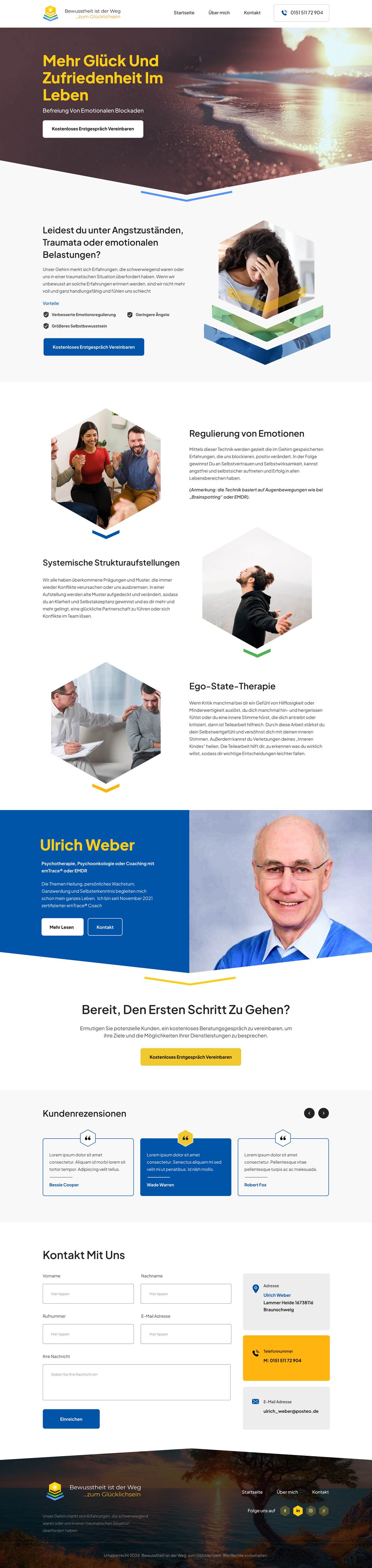 Web Design by Sbss for Heilpraktiker | Design #33150514