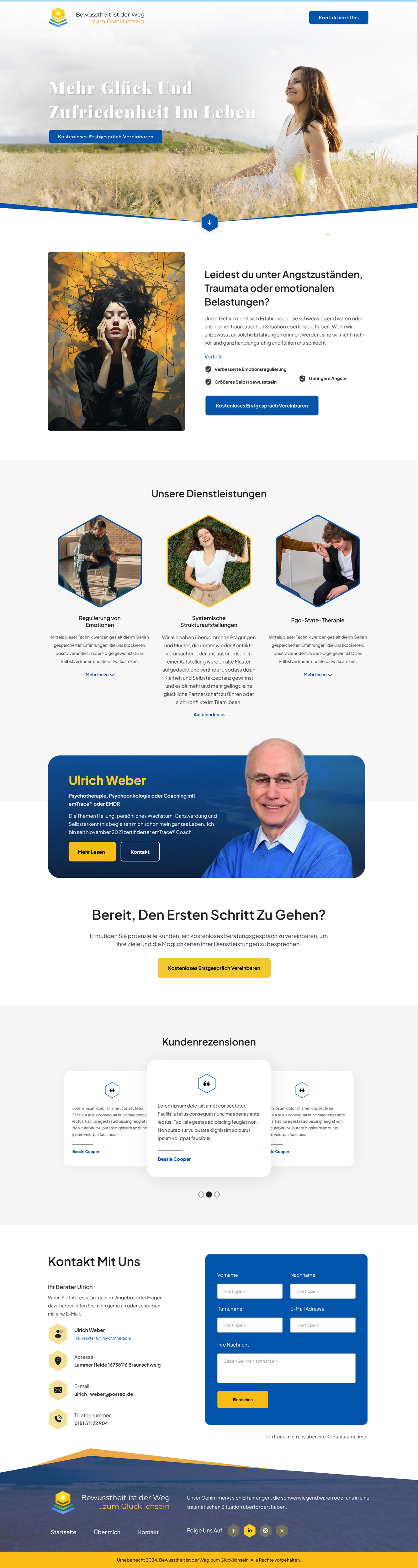 Web Design by Sbss for Heilpraktiker | Design #33150547