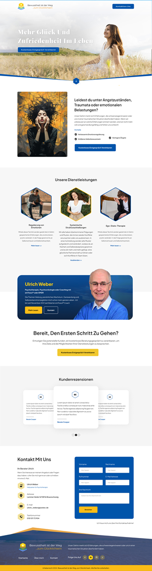 Web Design by Sbss for Heilpraktiker | Design: #33150547