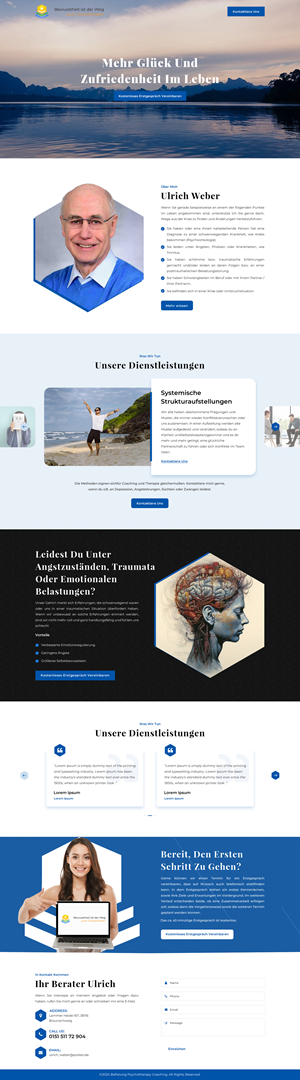 Web Design by Sbss for Heilpraktiker | Design: #33151432