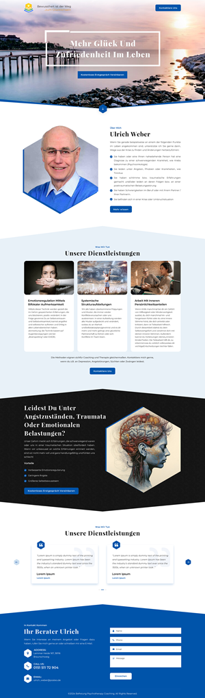 Web Design by Sbss for Heilpraktiker | Design: #33151433