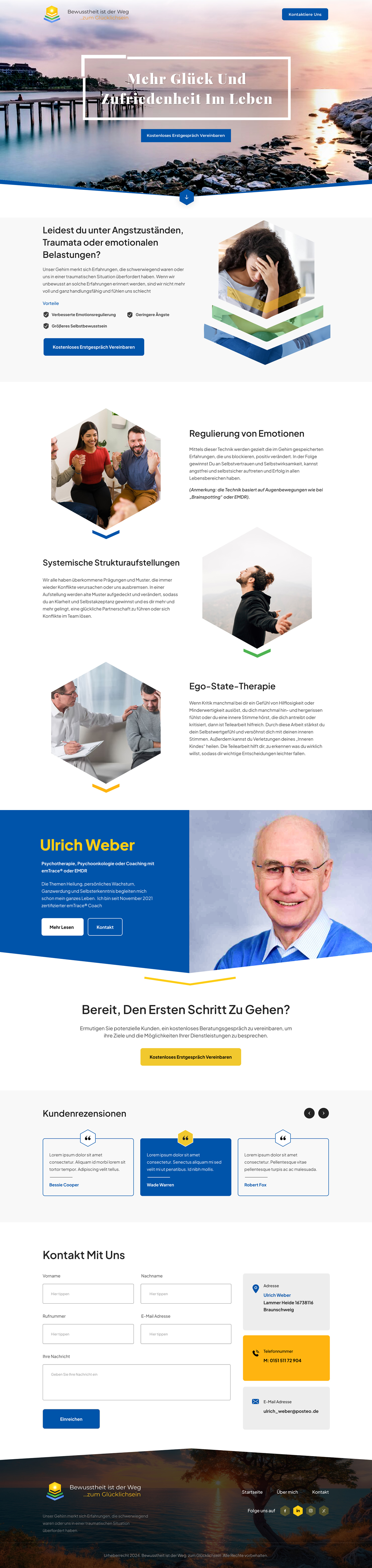 Web Design by Sbss for Heilpraktiker | Design #33151434