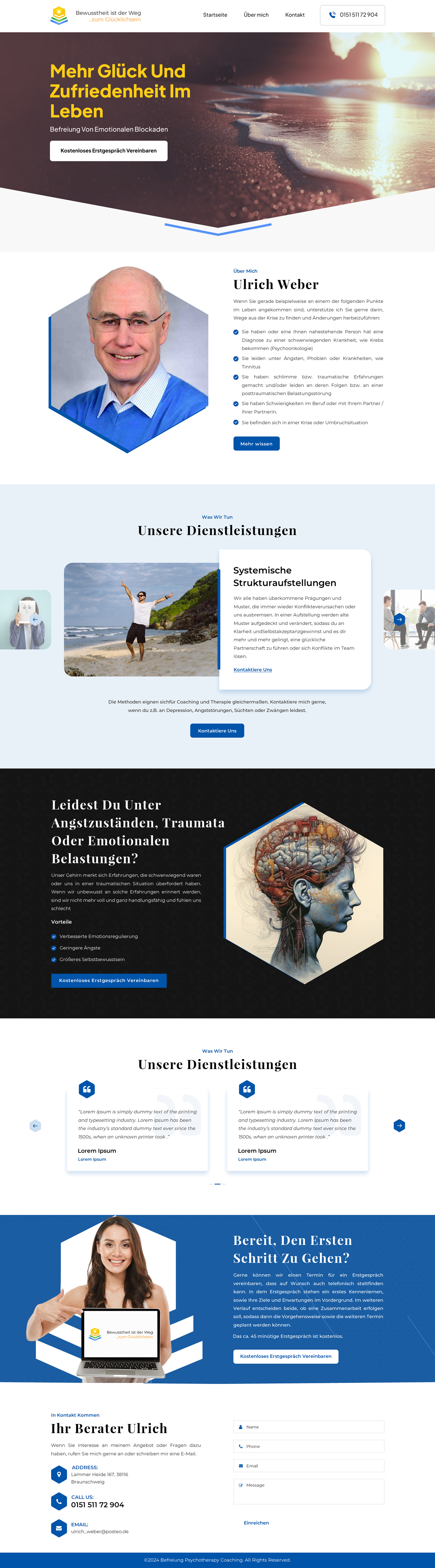 Web Design by Sbss for Heilpraktiker | Design #33151435