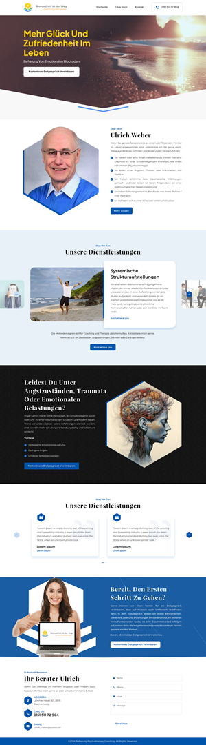 Web Design by Sbss for Heilpraktiker | Design: #33151435