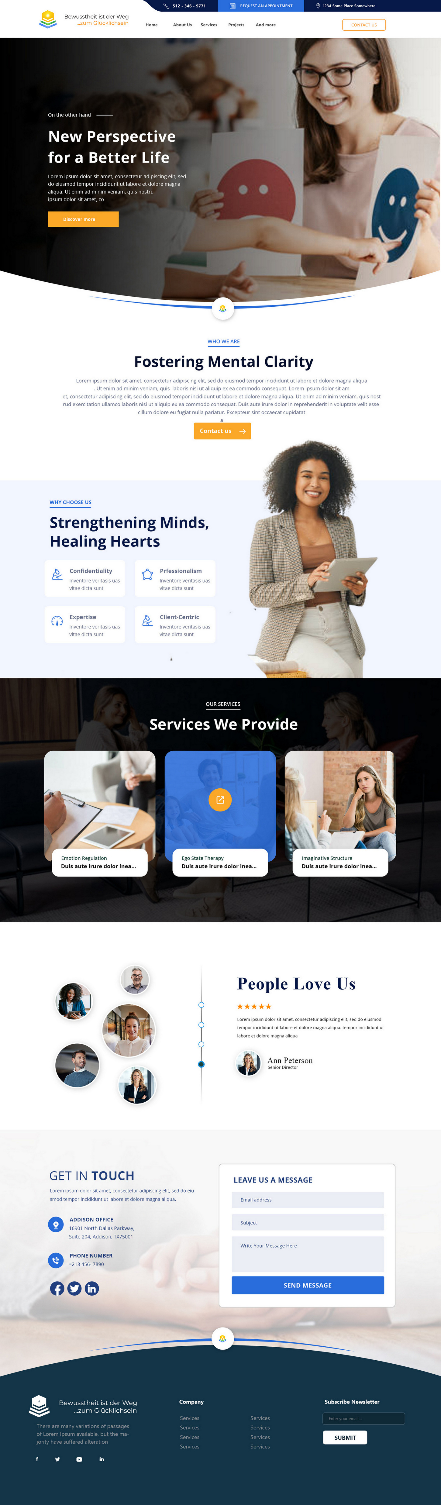 Web Design by Andrew Asiimwe for Heilpraktiker | Design #33141212