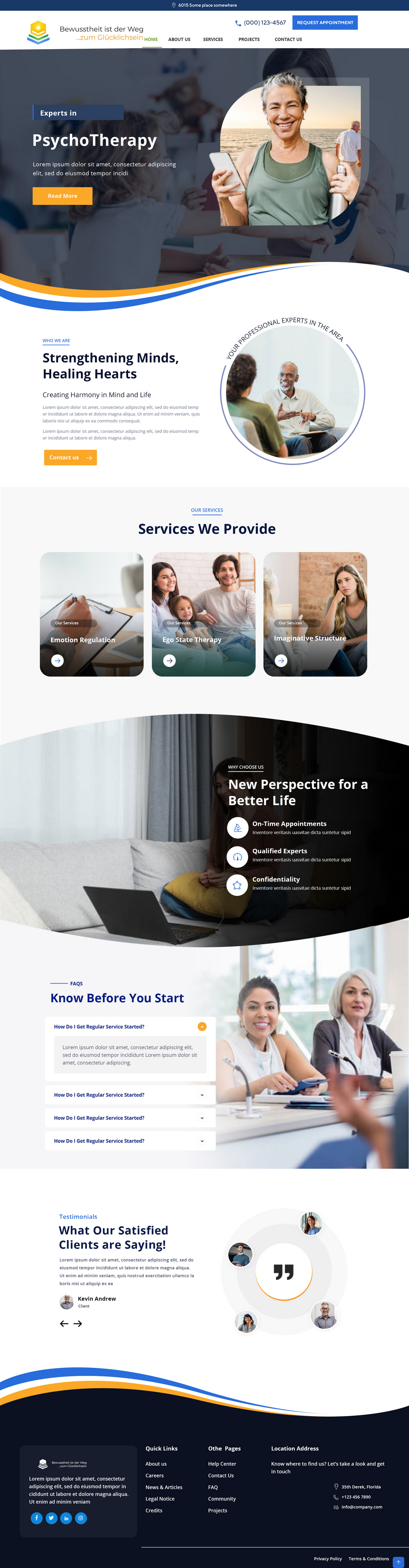Web Design by Andrew Asiimwe for Heilpraktiker | Design #33141225