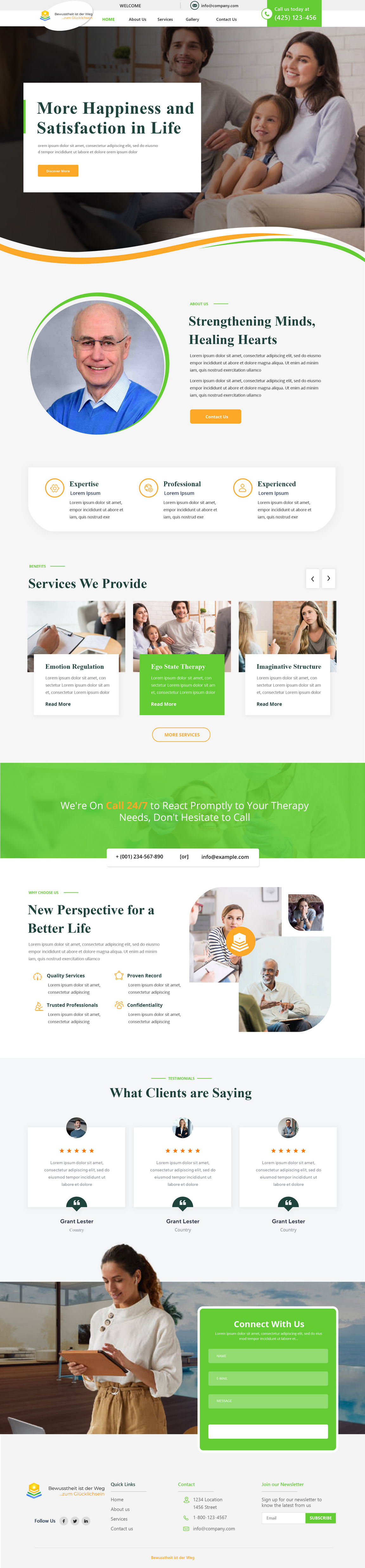 Web Design by Andrew Asiimwe for Heilpraktiker | Design #33150563