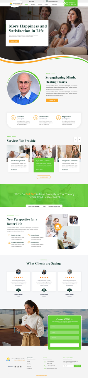 Web Design by Andrew Asiimwe for Heilpraktiker | Design: #33150563