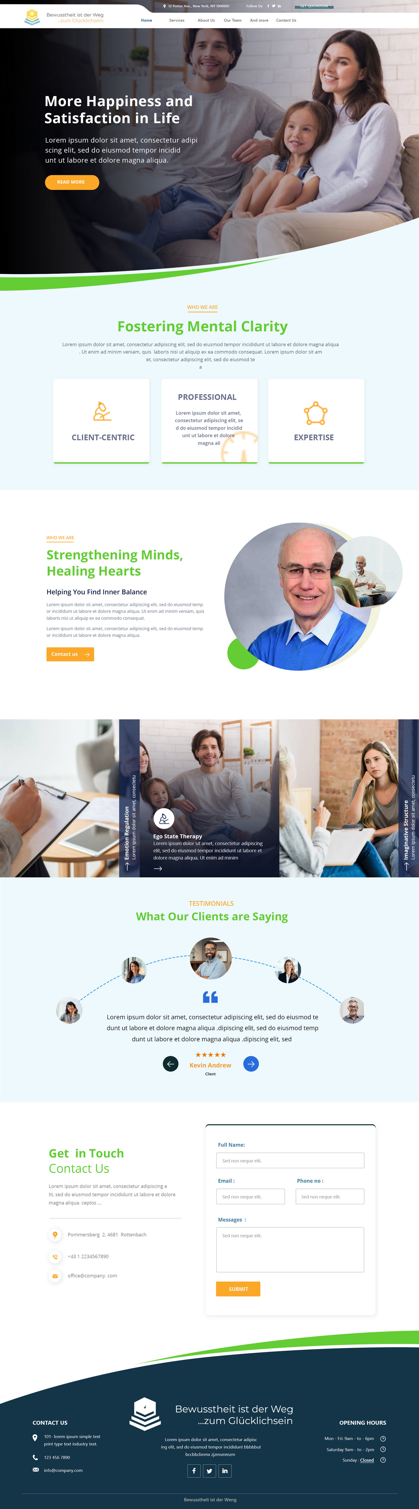 Web Design by Andrew Asiimwe for Heilpraktiker | Design #33150589