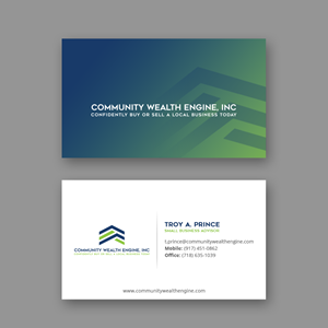 Business Card Design by Andrés Sebastián for this project | Design: #33142295