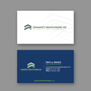 Business Card Design by Andrés Sebastián for this project | Design: #33142326
