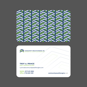 Business Card Design by Andrés Sebastián for this project | Design: #33142362