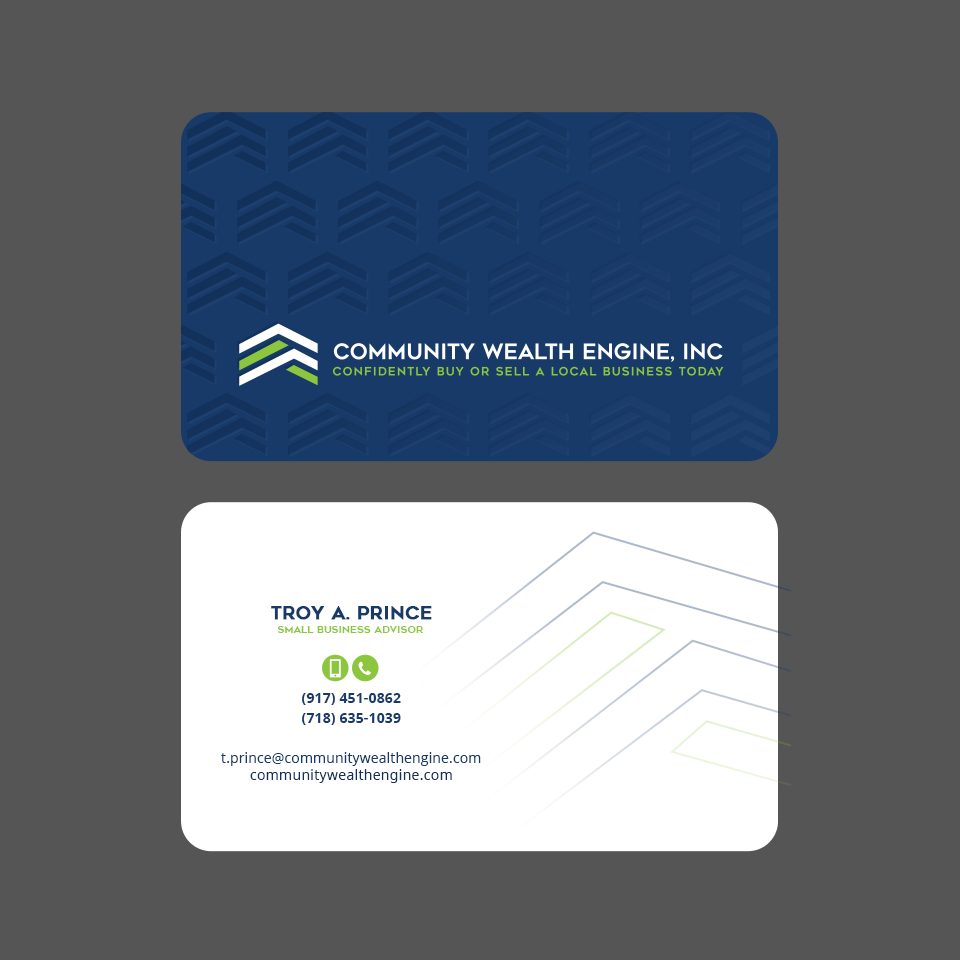 Business Card Design by Andrés Sebastián for this project | Design #33142507