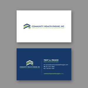 Business Card Design by Andrés Sebastián for this project | Design #33144067