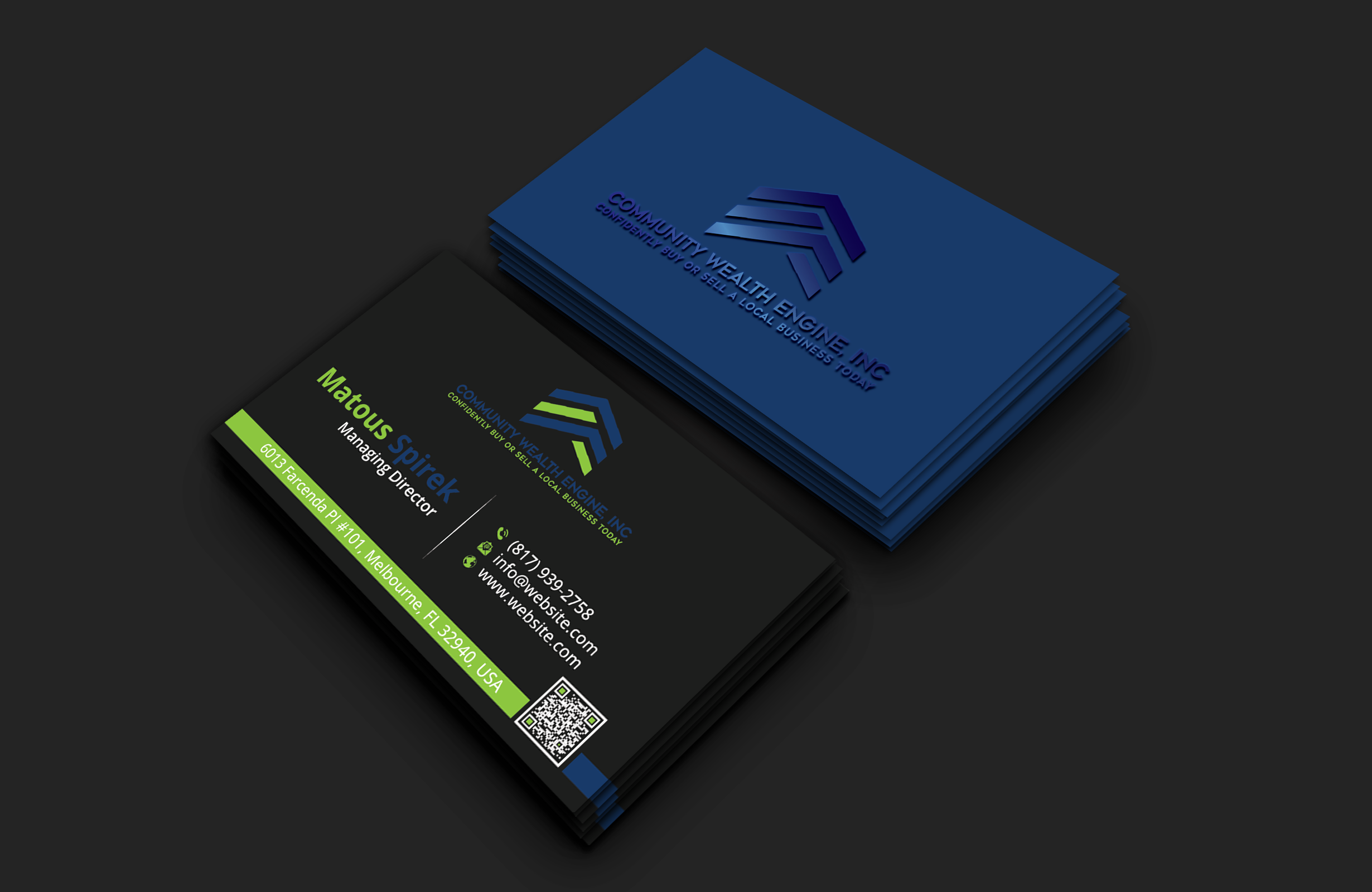 Business Card Design by DesignerShahadat for this project | Design #33139819