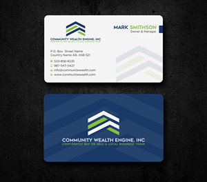 Business Card Design by Uttom 2 for this project | Design: #33138313