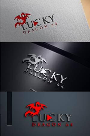 Lucky Dragon 64 Website/Logo/Social Media Design