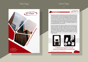 Diseño de Brochure por Parth J. Parmar para JO Plast A/S | Diseño #33154235