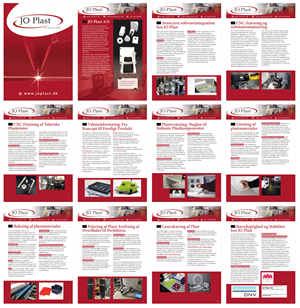 Brochure Design by LOM for JO Plast A/S | Design: #33148350