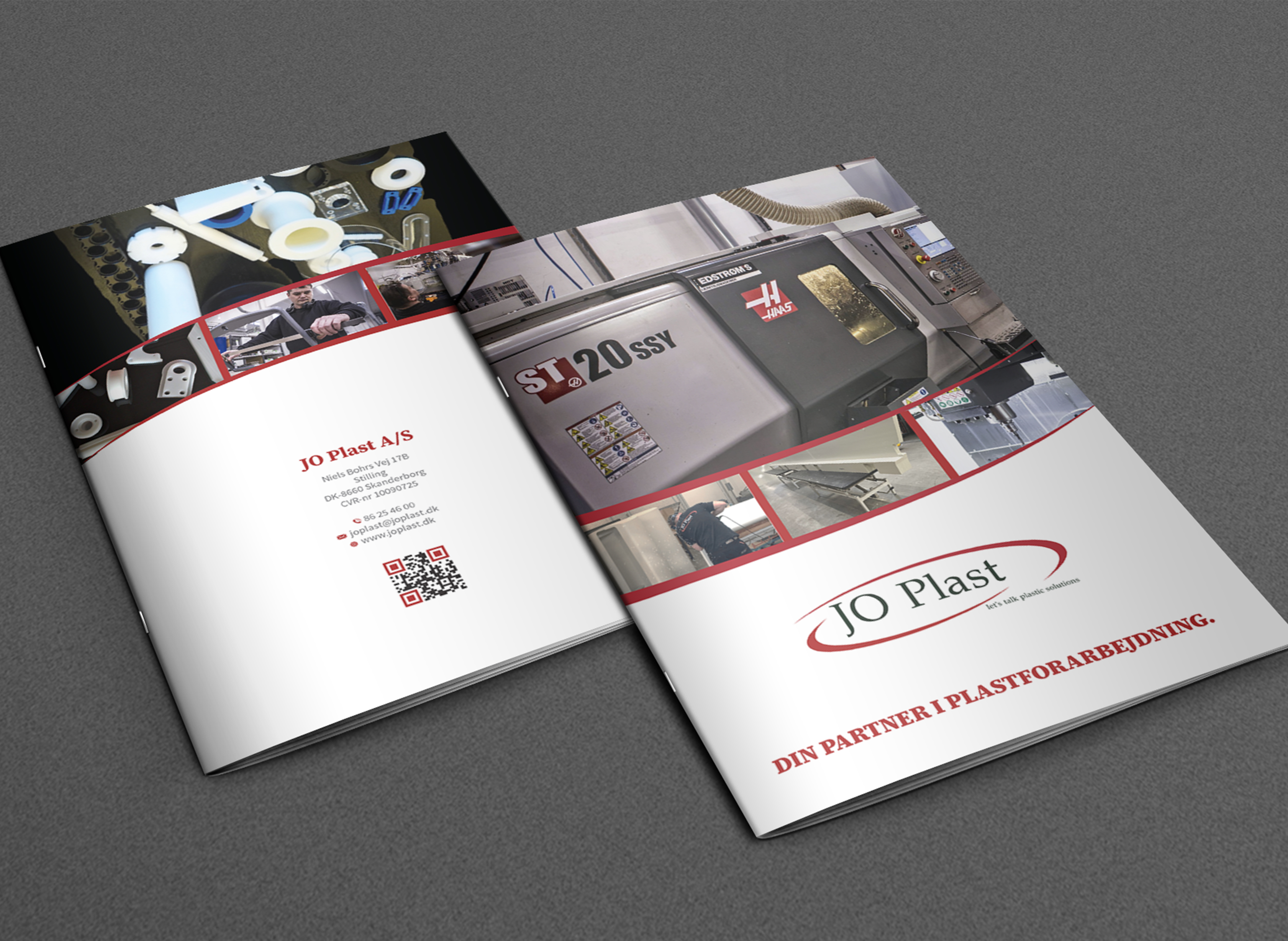 Diseño de Brochure por Shabnum Khan para JO Plast A/S | Diseño #33161479