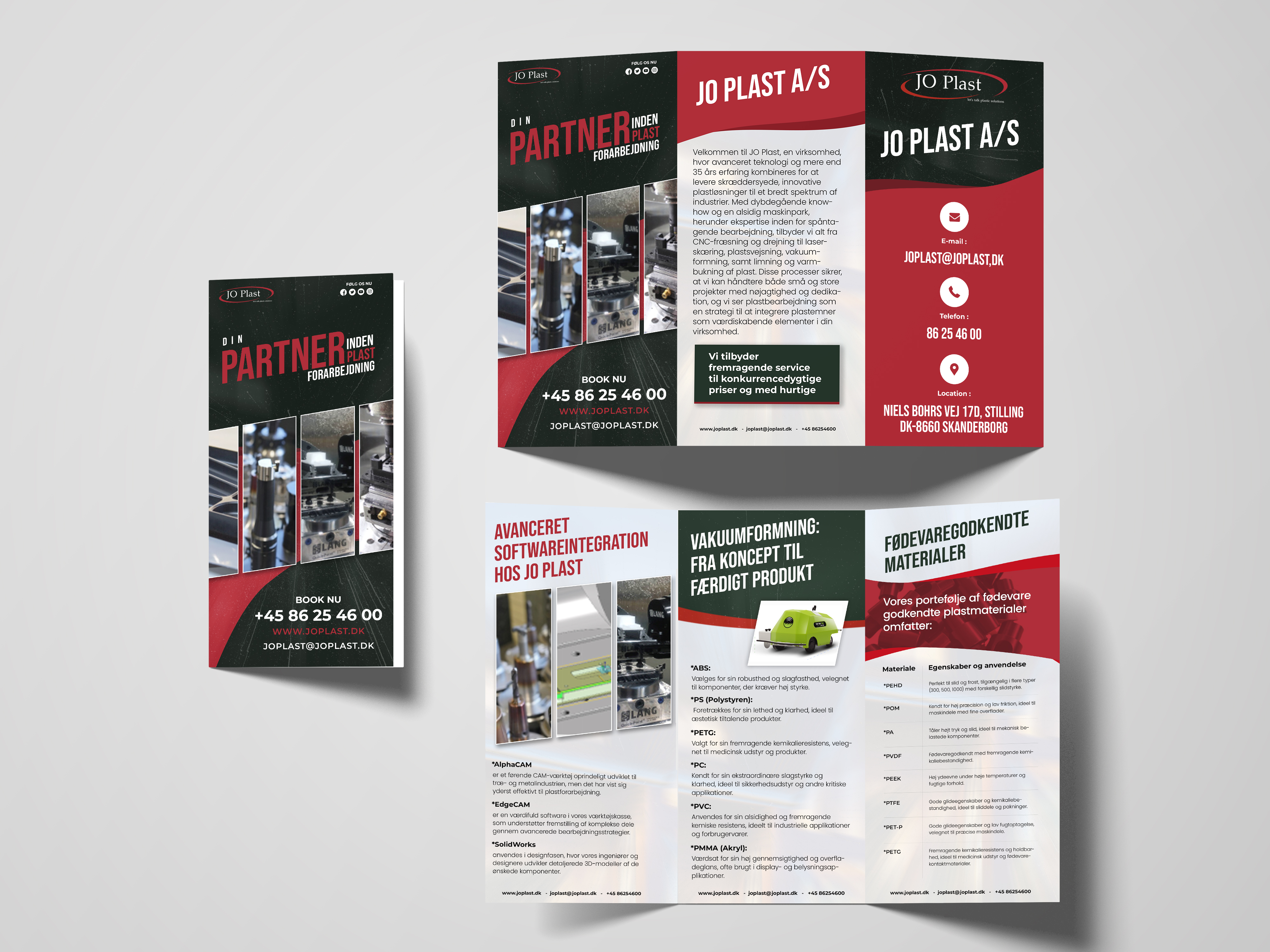 Diseño de Brochure por nzdesigners para JO Plast A/S | Diseño #33174327
