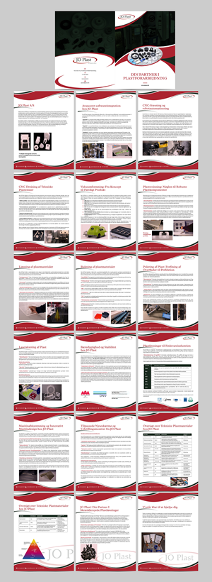 Brochure Design by Fine Graphics House for JO Plast A/S | Design: #33156590