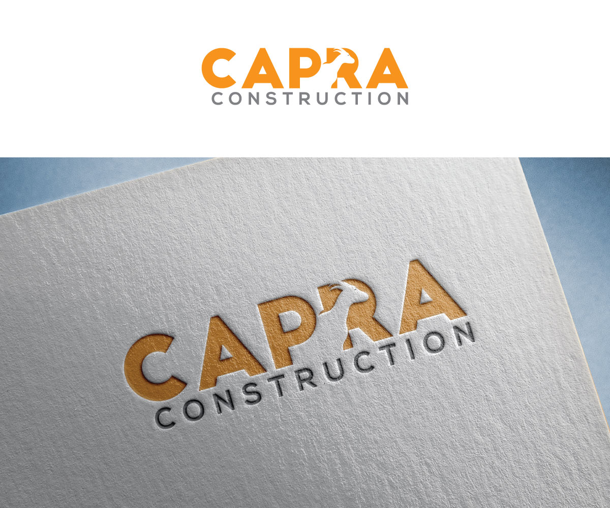 Logo Design by Luckey yaari for Capra Construction | Design #33149843