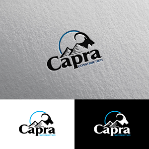Logo Design by chris Ray for Capra Construction | Design: #33148856