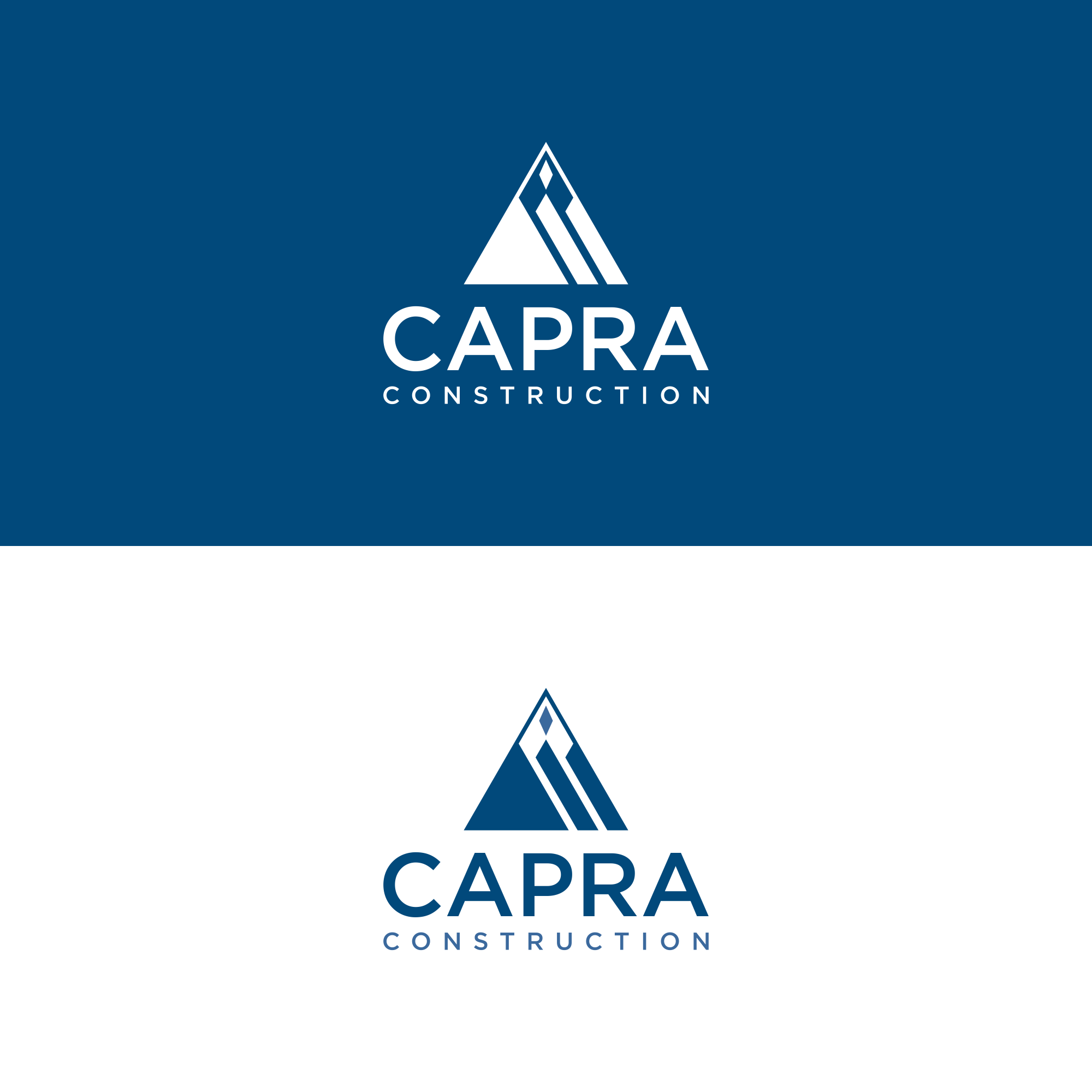 Logo Design by M AttA for Capra Construction | Design #33154413