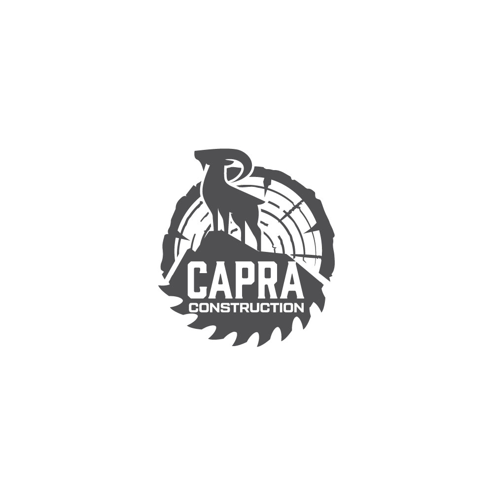 Logo Design by Skaloian for Capra Construction | Design #33187597