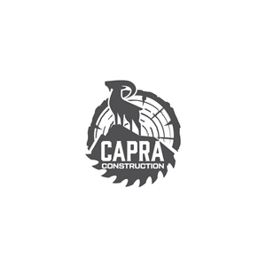 Logo Design by Skaloian for Capra Construction | Design #33187597