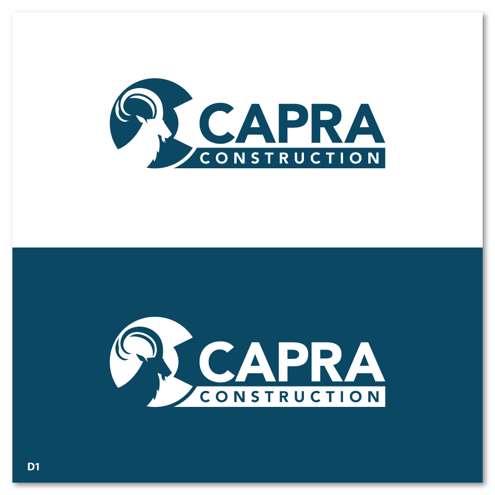 Logo Design by Sujit Banerjee for Capra Construction | Design #33149471