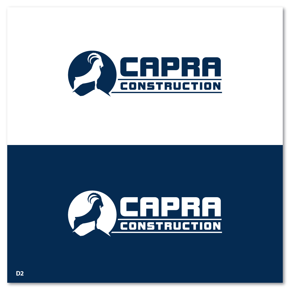 Logo Design by Sujit Banerjee for Capra Construction | Design #33149472