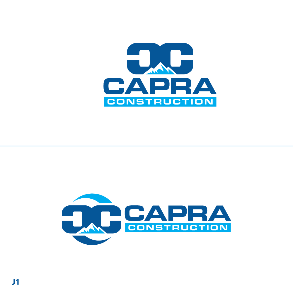 Logo Design by Sujit Banerjee for Capra Construction | Design #33149474