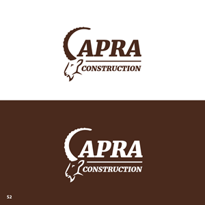 Logo Design by Sujit Banerjee for Capra Construction | Design: #33149476