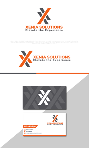 Logo Design by Ayub Zafar for Xenia Solutions Kft | Design: #33159854