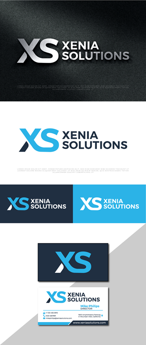 Logo Design by Ayub Zafar for Xenia Solutions Kft | Design: #33159855