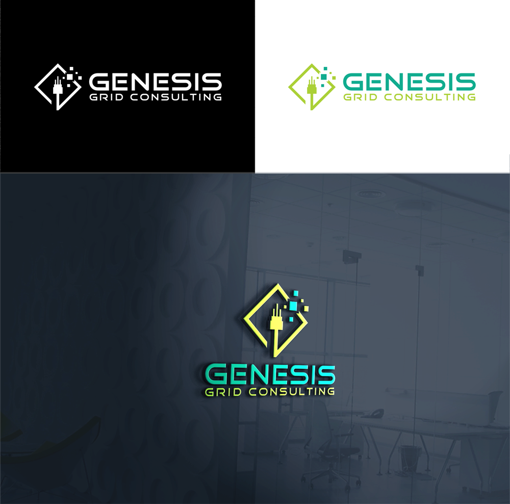 Logo-Design von RA-bica für Genesis Grid Consulting | Design #33167163