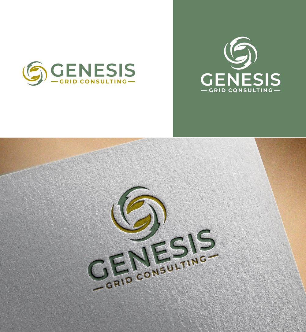 Logo Design by RA-bica for Genesis Grid Consulting | Design #33176813
