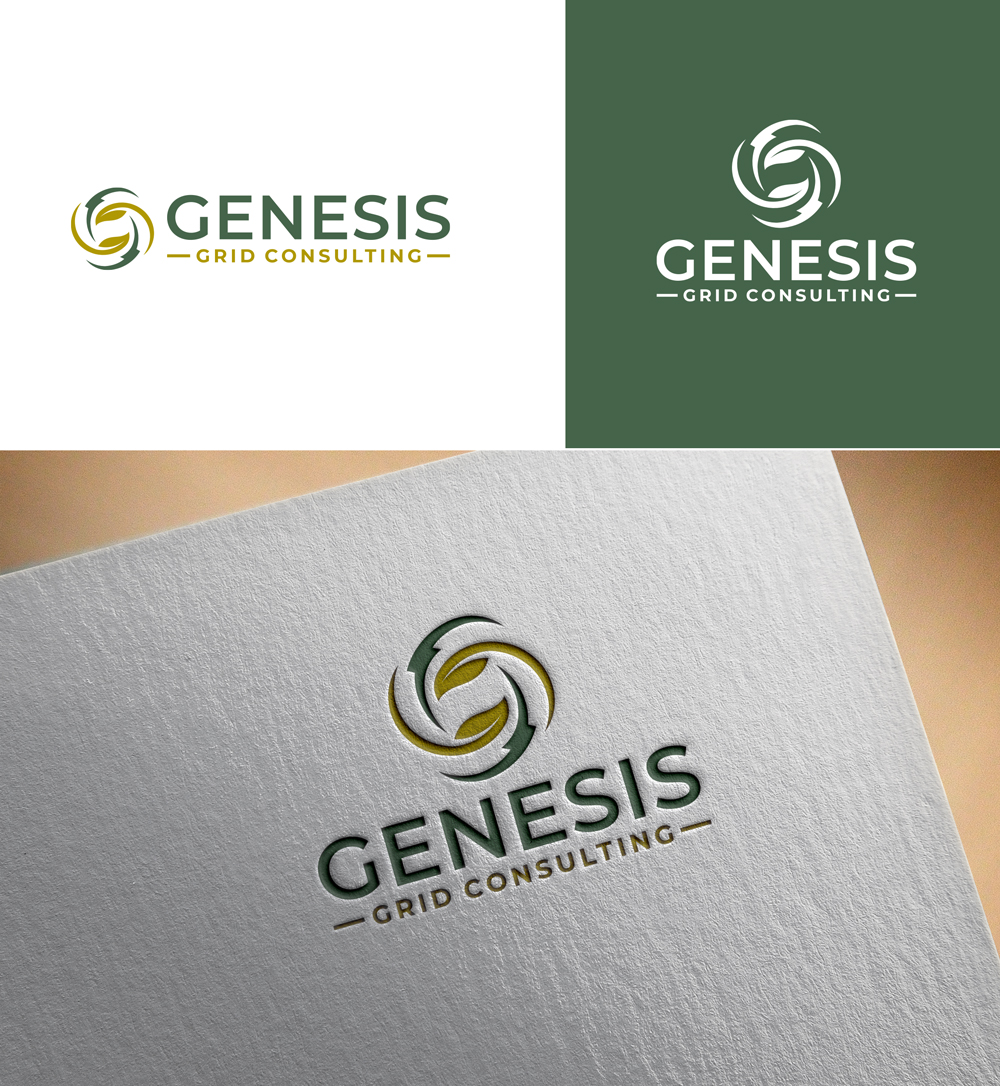 Logo Design by RA-bica for Genesis Grid Consulting | Design #33182494