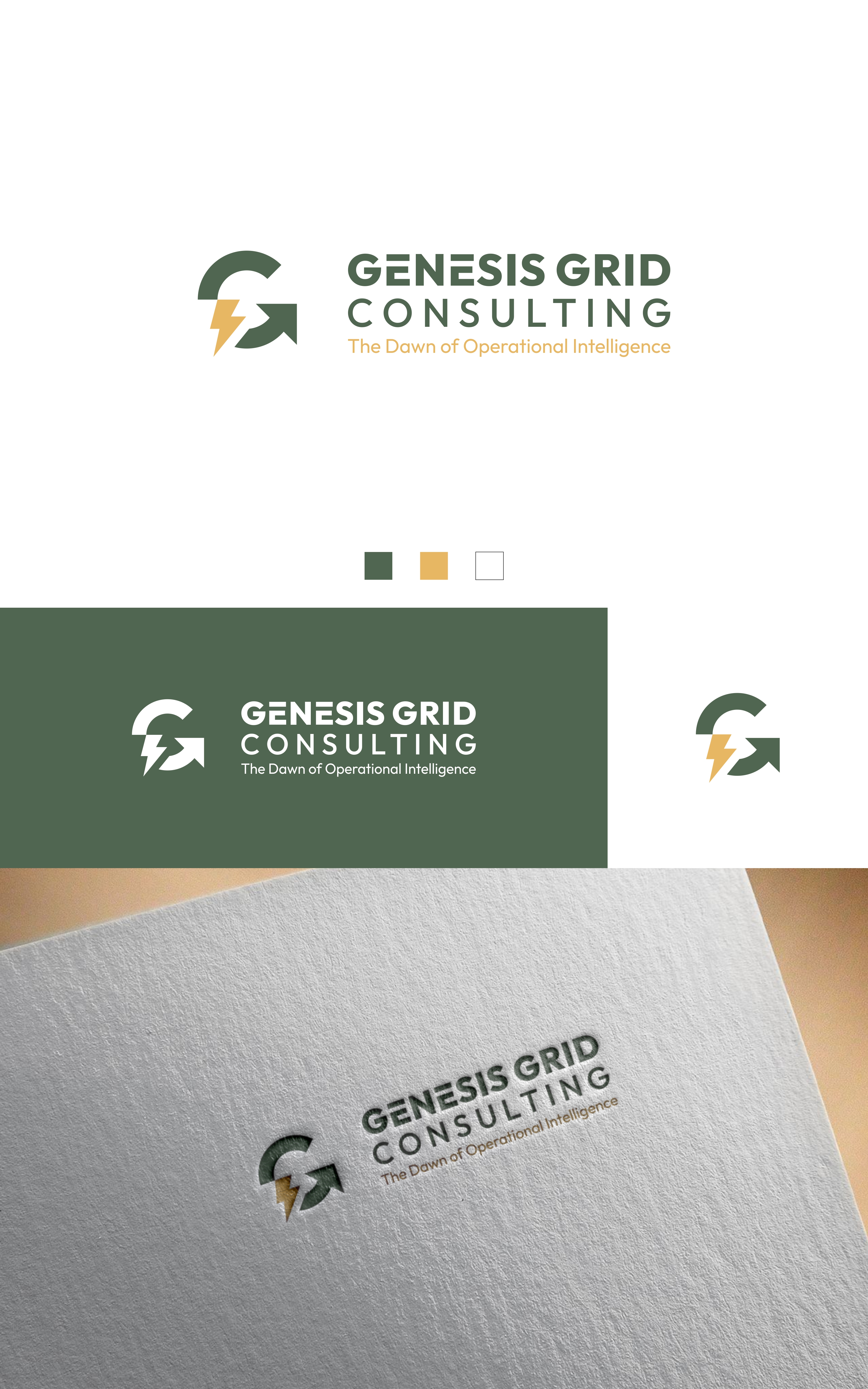Logo Design by Dell_a.Design for Genesis Grid Consulting | Design #33158827