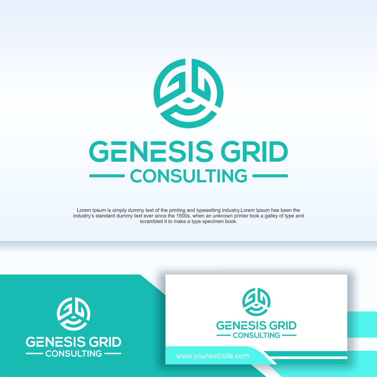 Logo Design by Apache Kretek for Genesis Grid Consulting | Design #33157652