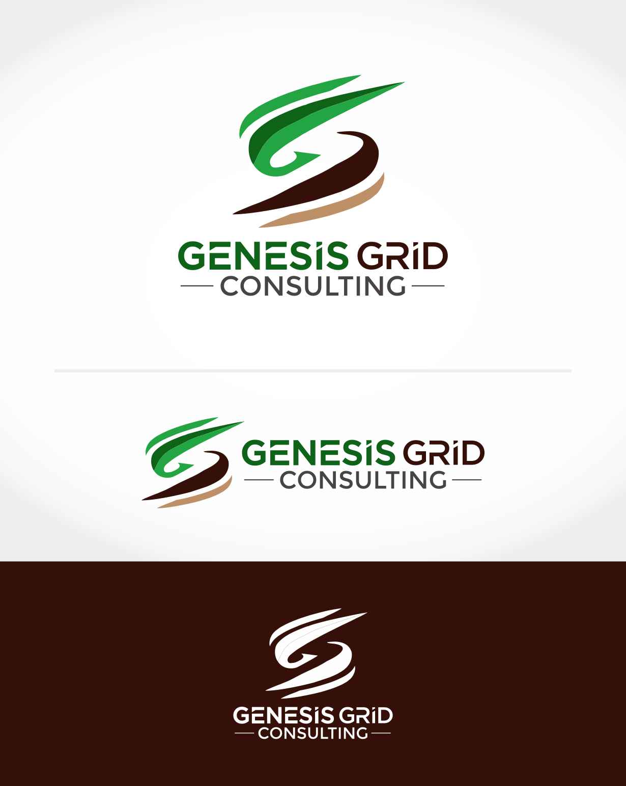 Logo Design by Mind Owl for Genesis Grid Consulting | Design #33193331