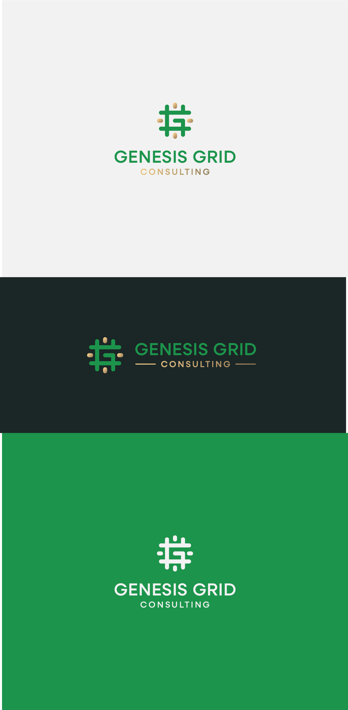 Logo Design by Dynopoint for Genesis Grid Consulting | Design #33194563