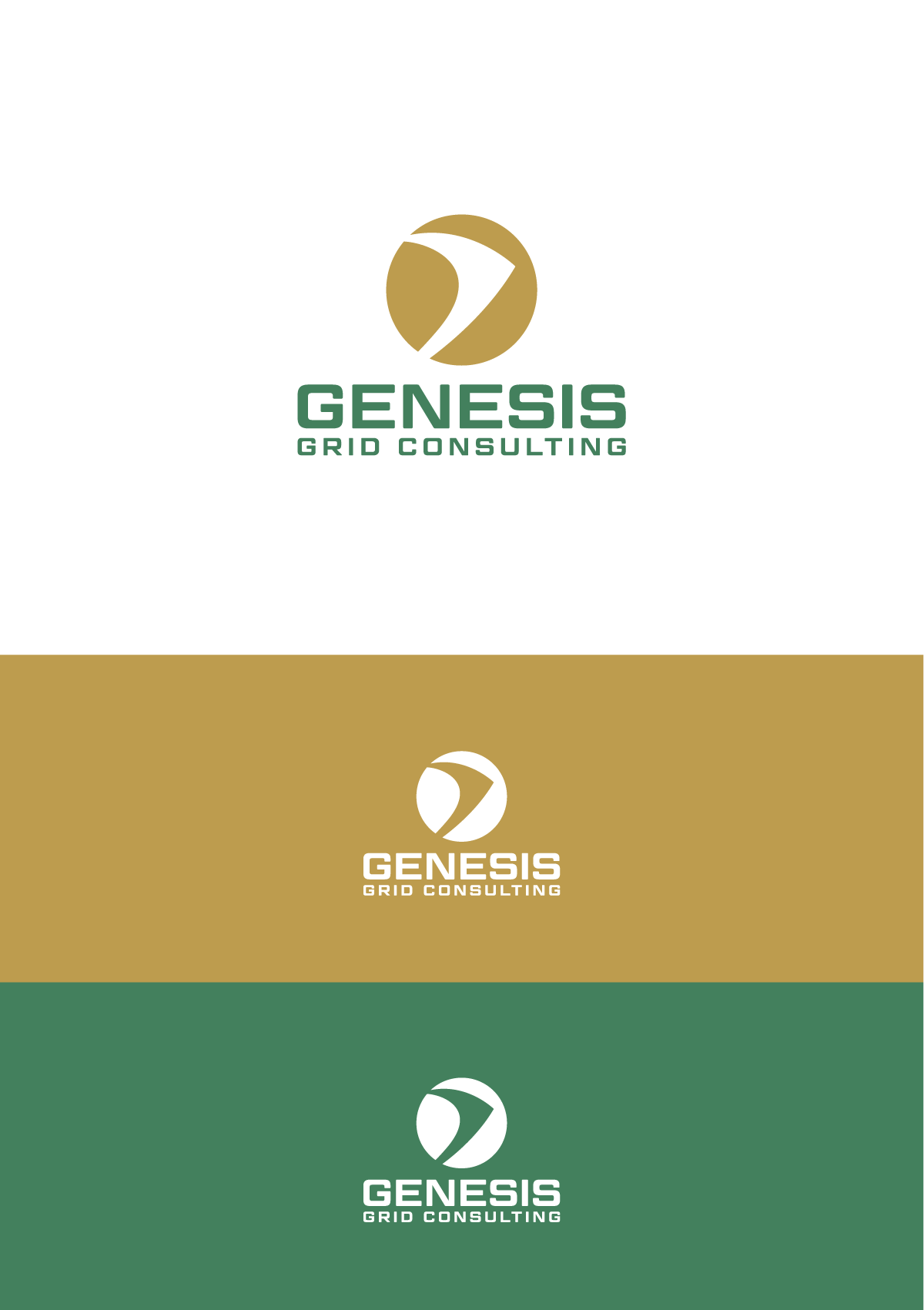 Logo Design by MX-Design for Genesis Grid Consulting | Design #33168953