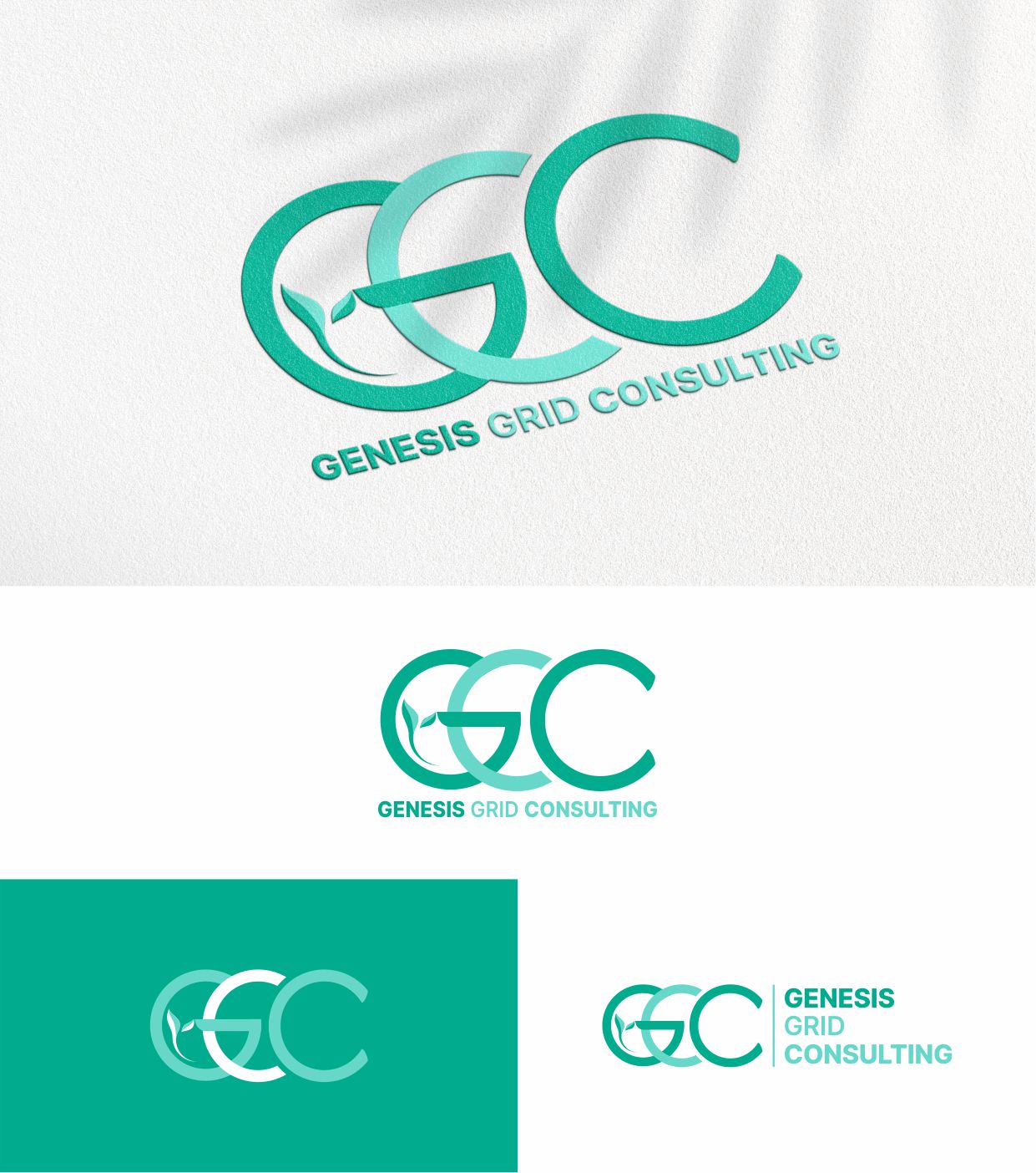 Diseño de Logo por creativechauhan1989 para Genesis Grid Consulting | Diseño #33172854